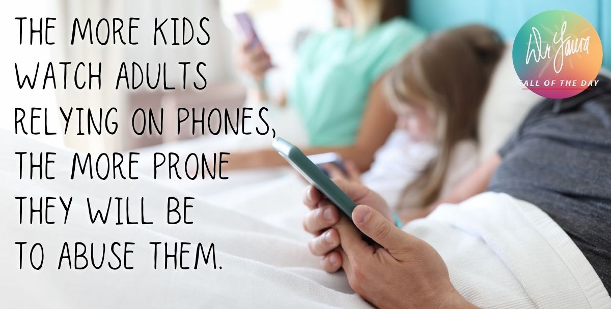 Call of the Day Podcast: Is it Bad to Use My Phone in Front of Kids?