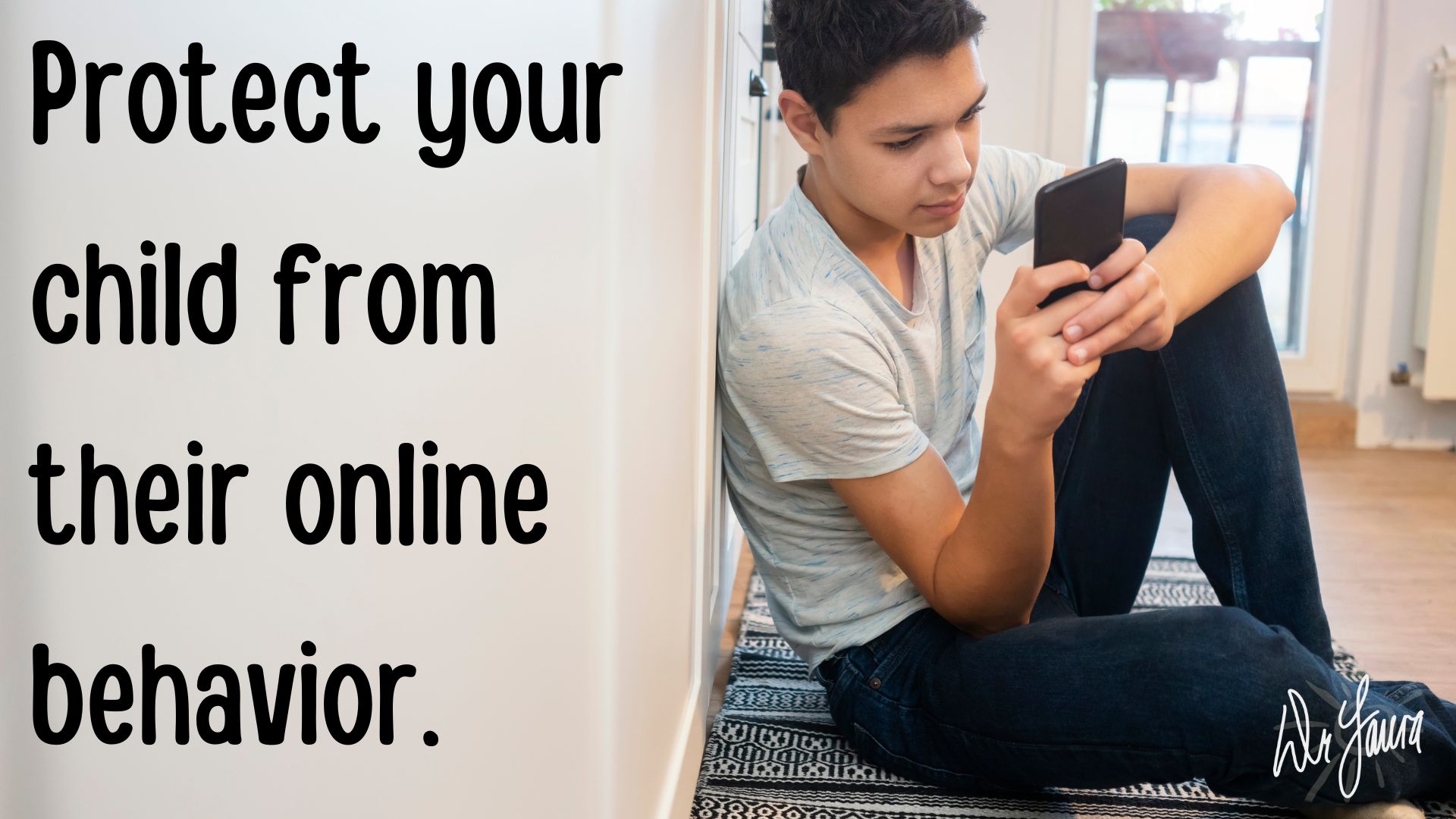 Protect your children from their online behavior
